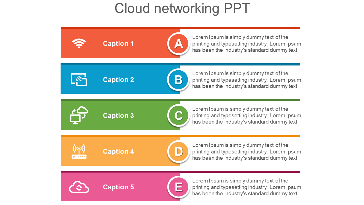 Buy Highest Quality Predesigned Cloud Networking PPT